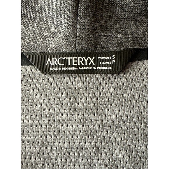 Arc'teryx Womens Gray Laina Cardigan Size SM Sweater Long Open Front Mid Thigh - Picture 4 of 10
